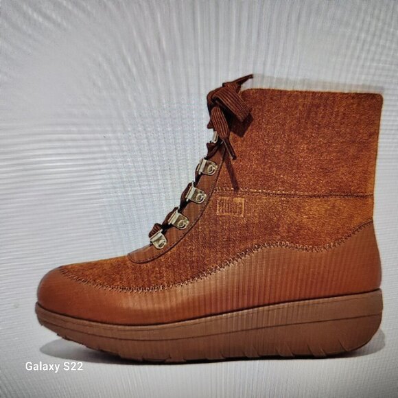 Fitflop Leather Mukluks Iii Tan Boots. NIB. Size: Various. - Picture 1 of 12